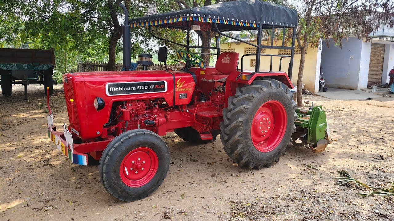 Abiram tractors 575xp plus goes to rotavetor performance in coconut grove 