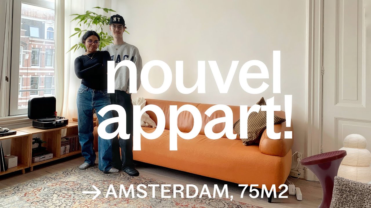 L'APPART DE NOS RÊVES À AMSTERDAM✨ (appart tour, moodboard, shopping)