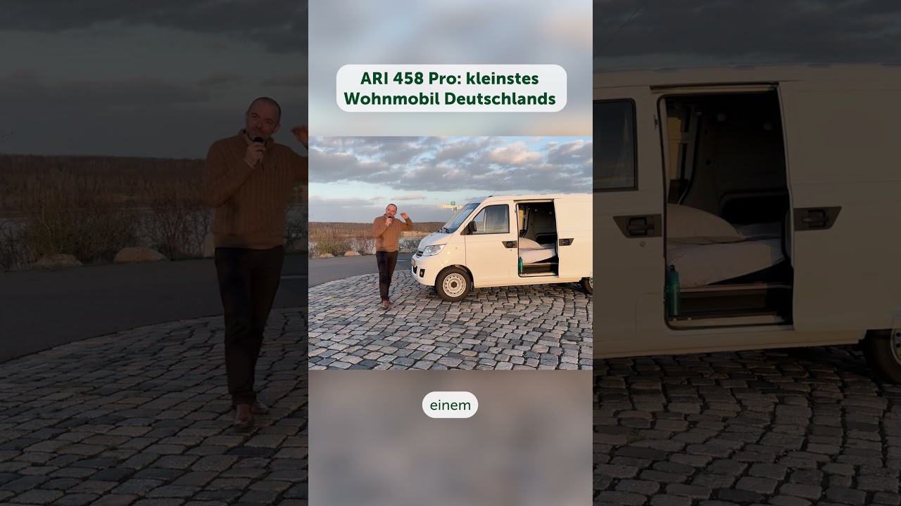 ARI 458 Pro Camper - kleinstes Wohnmobil Deutschlands
