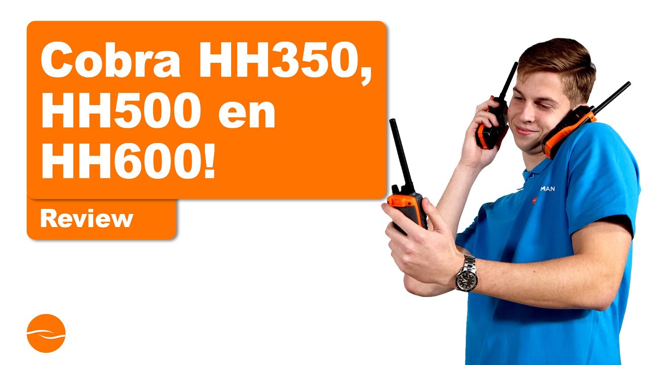 Cobra HH350, HH500 en HH600 Handmarifoons - Populairste keuze van 2020