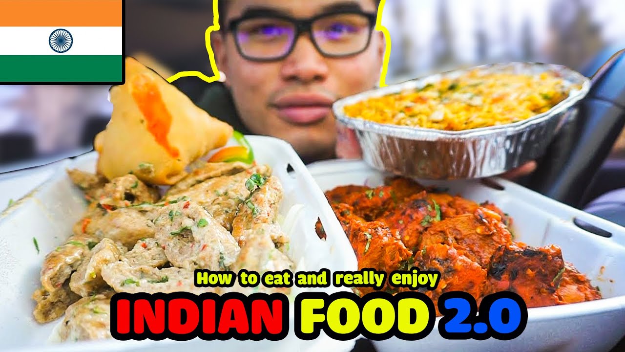 How to eat and really enjoy INDIAN FOOD 2.0 *MUKBANG