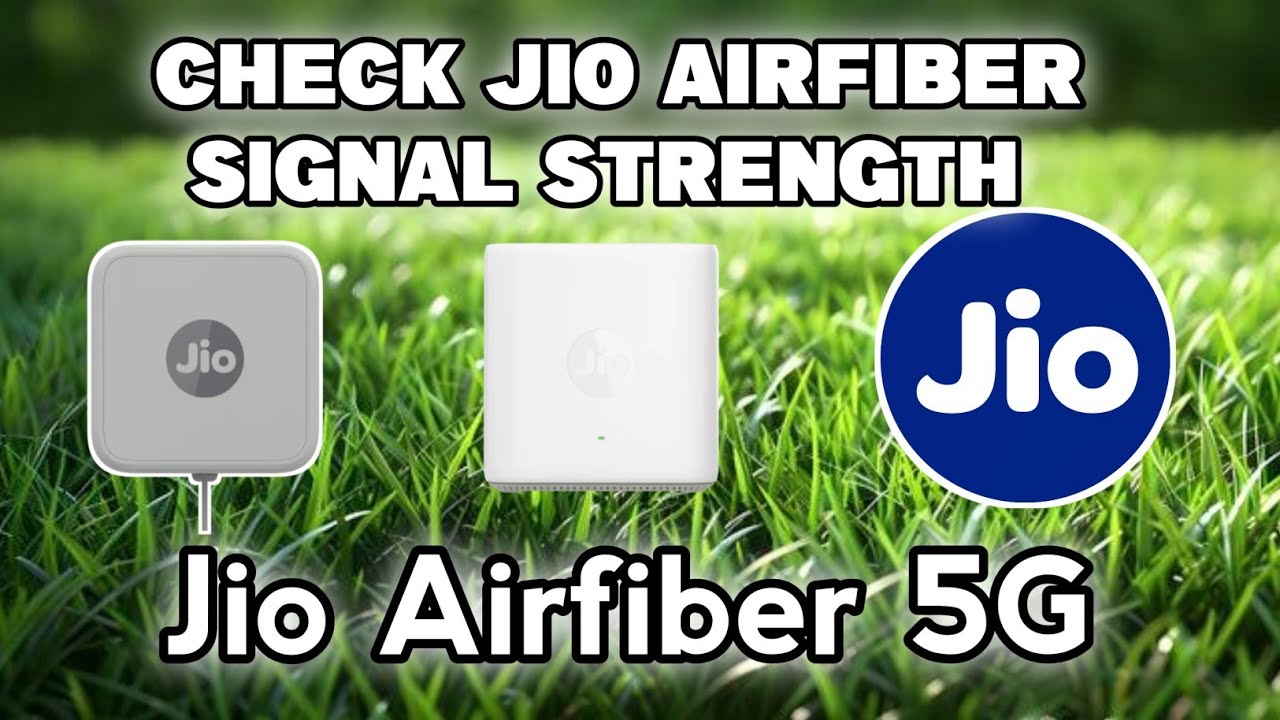 How to check jio Airfiber 5G Signal Strength || Jio Airfiber 5G Tamil