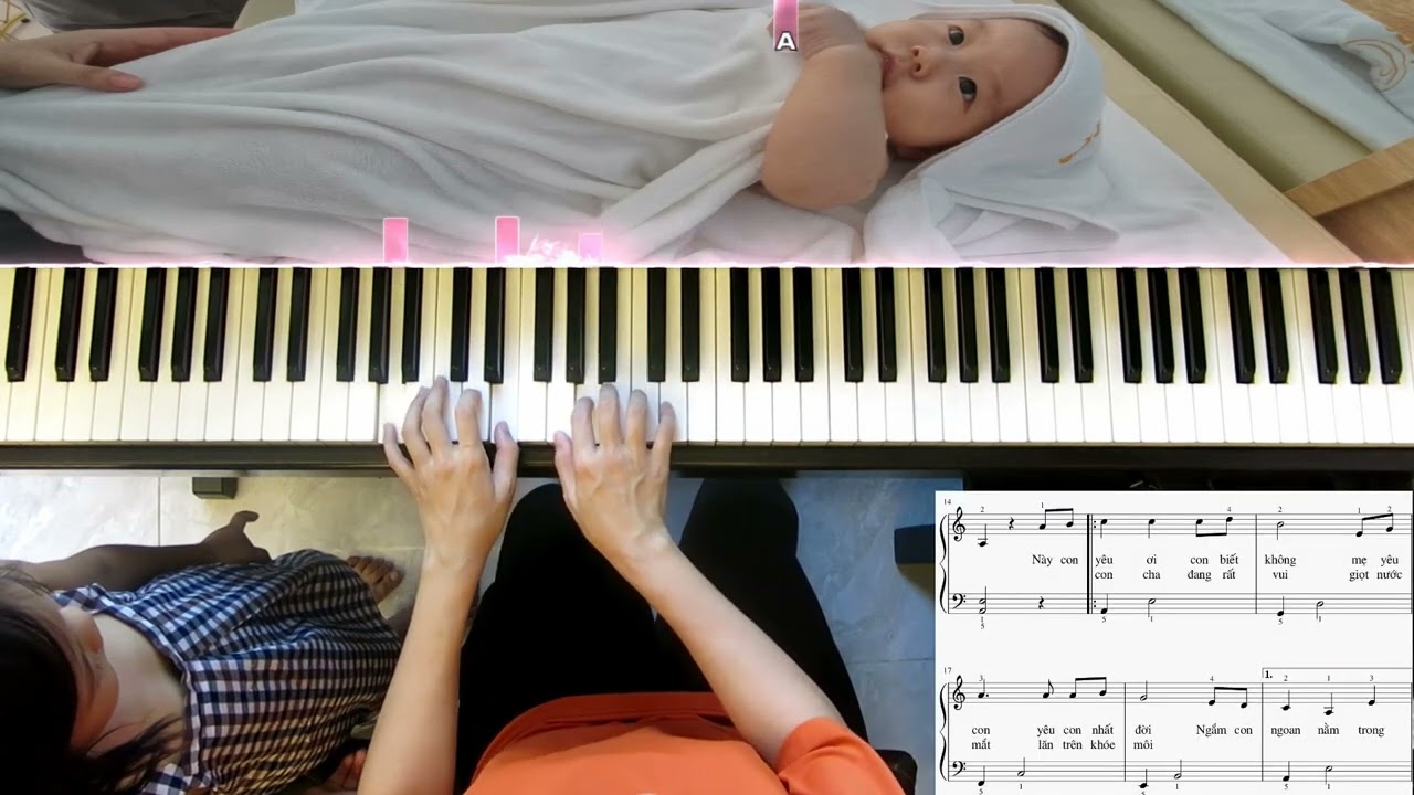 Nhật Ký Của Mẹ | Piano solo | Beginner level | Linh Nhi