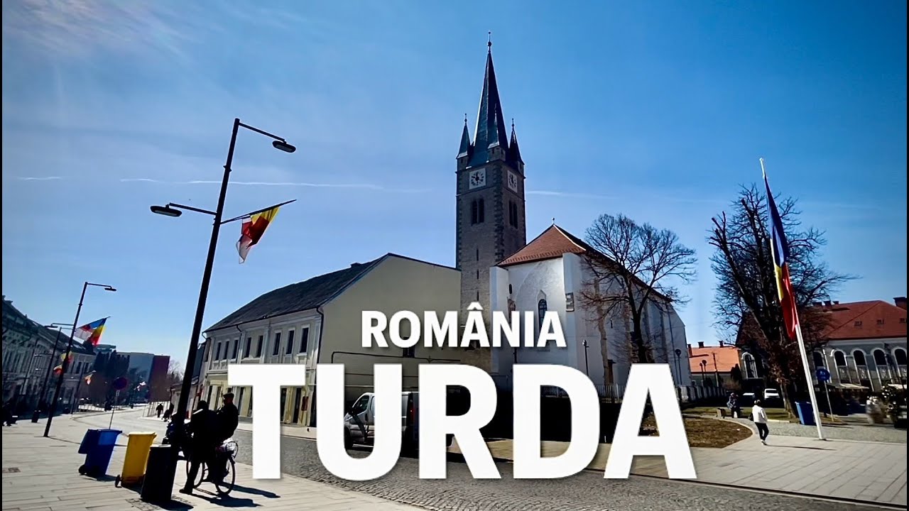 Turda, one of the oldest cities of Romania.
