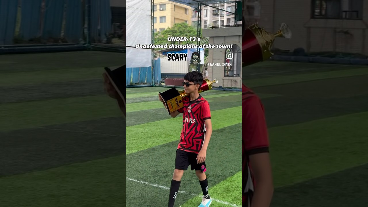 Our Under-13 team emerged as undefeated champions in the KING OF THE RINK Tournament.  🔥 #Football