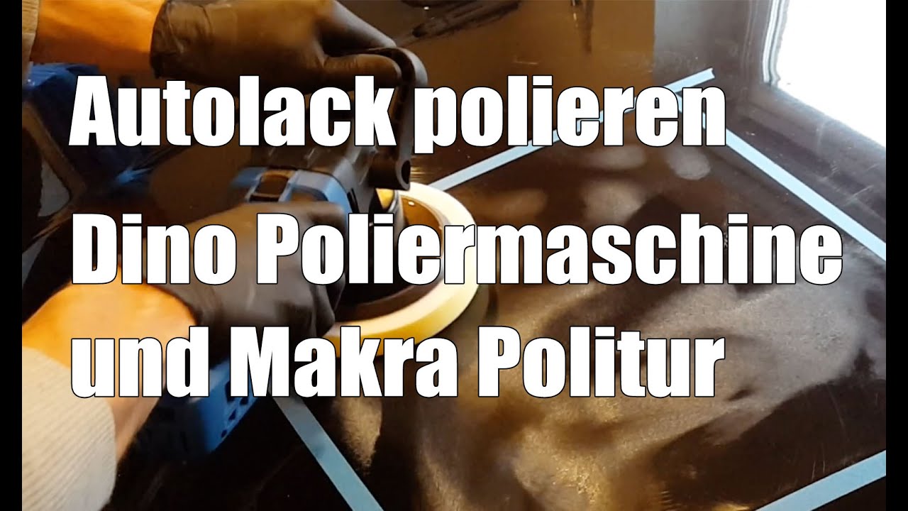 83metoo - Autolack polieren mit Dino Exzenter Poliermaschine - Auto polieren Exzenter Poliermaschine