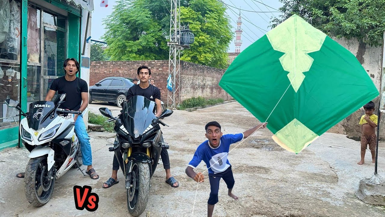 Kite Vs Drag Race New Havey Bike