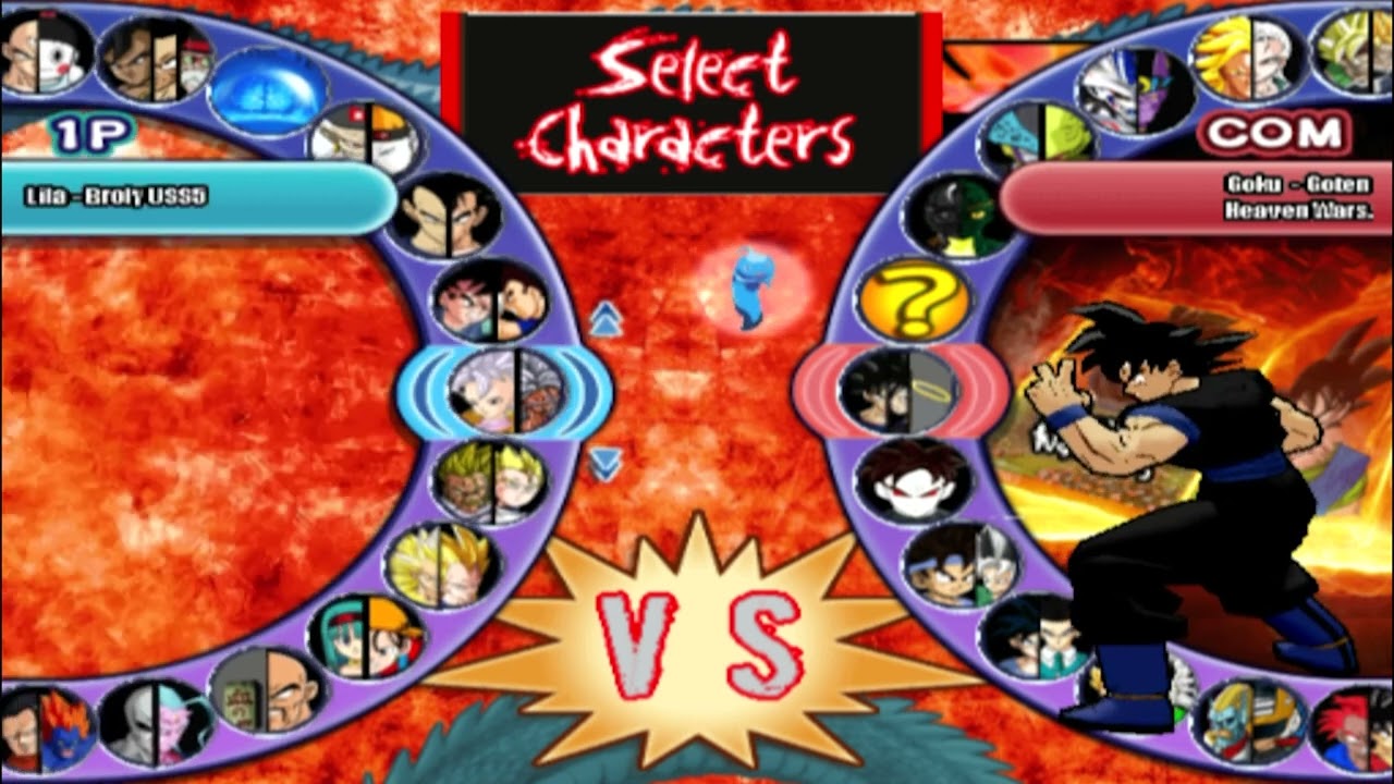 Dragon Ball Budokai AF HD - All Characters & Stages