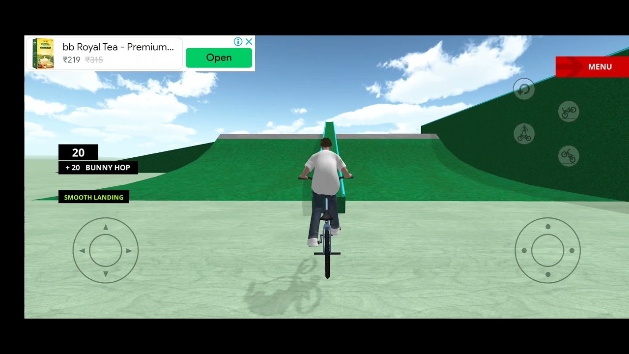MY COMBO TRICK IN BMX SPACE