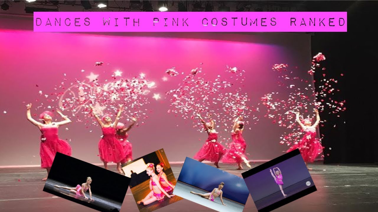 Dances With Pink Costumes Ranked | Dance Moms