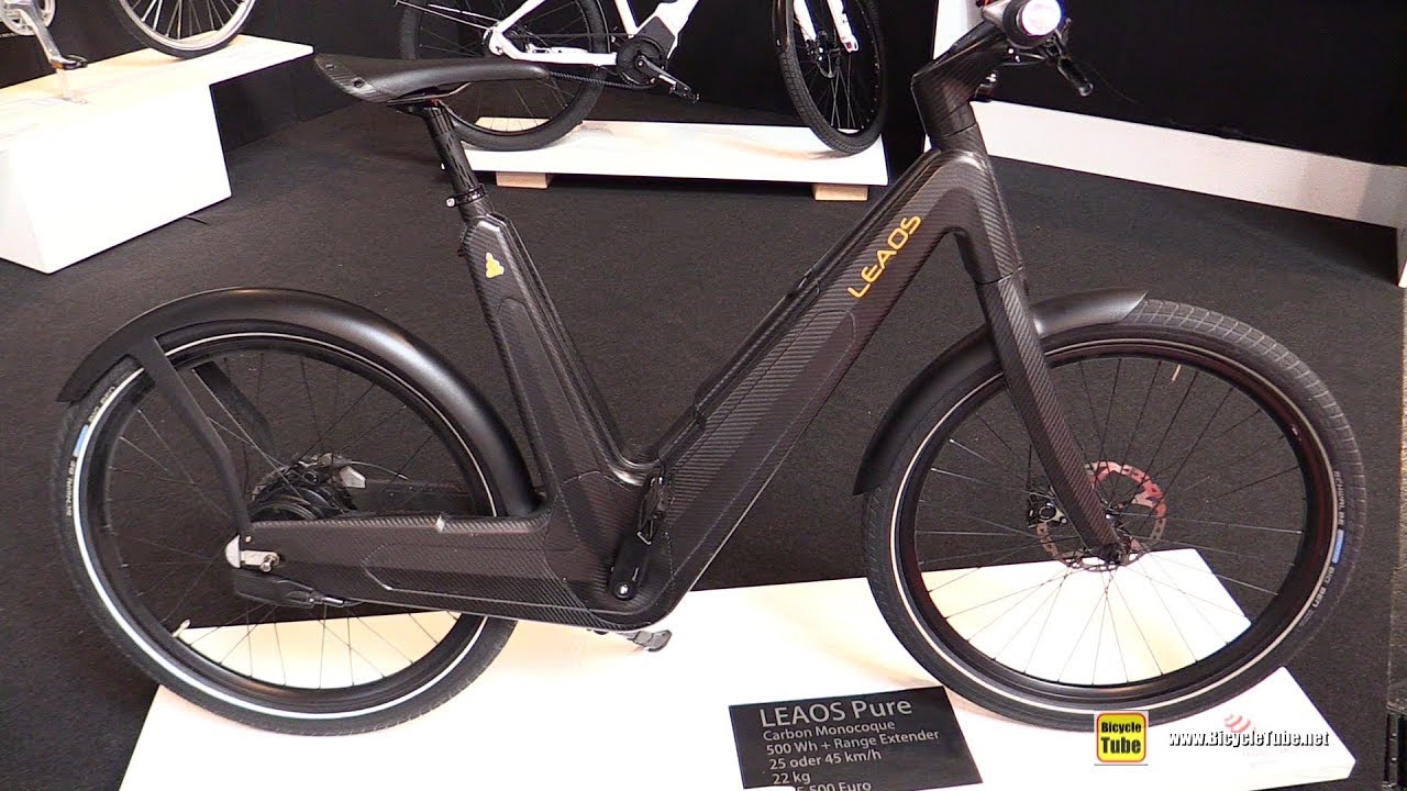 2018 Leaos Pure Carbon Electric Bike - Walkaround - 2017 Eurobike