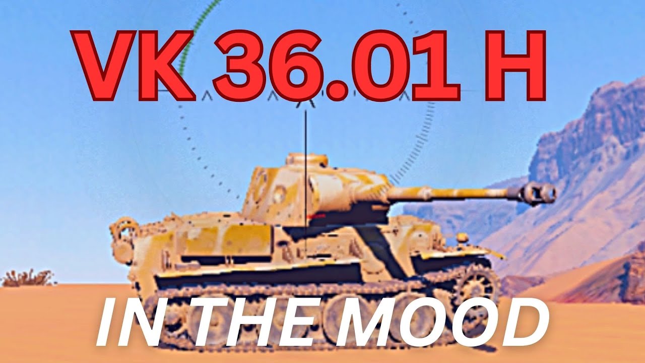World of Tanks VK 36.01 H - 6 kills, 2,5k damage. #worldoftanks