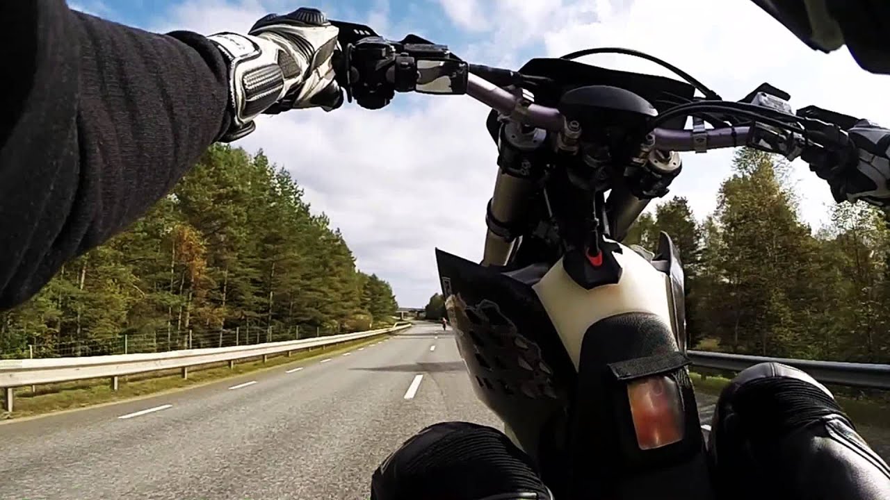 Cool GoPro Angles For Recording Supermoto Riding