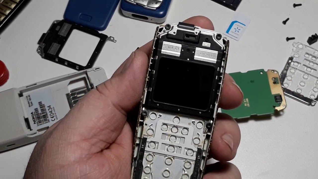 Restoration old Nokia 1110i. Мелкий ремонт ретро телефона ИЗ Германии дома