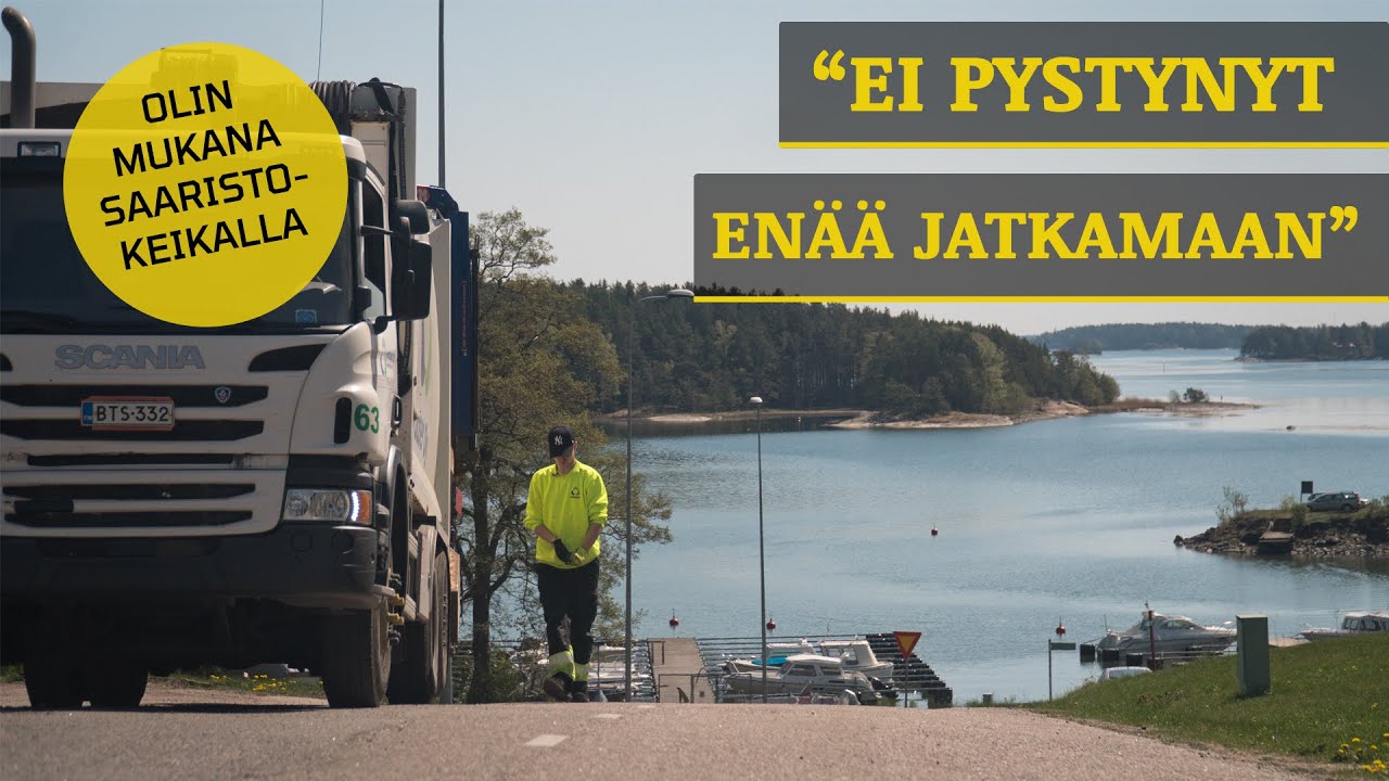 Roni reissasi rekalla Euroopassa - kunnes päätyi Kemiönsaaristoon