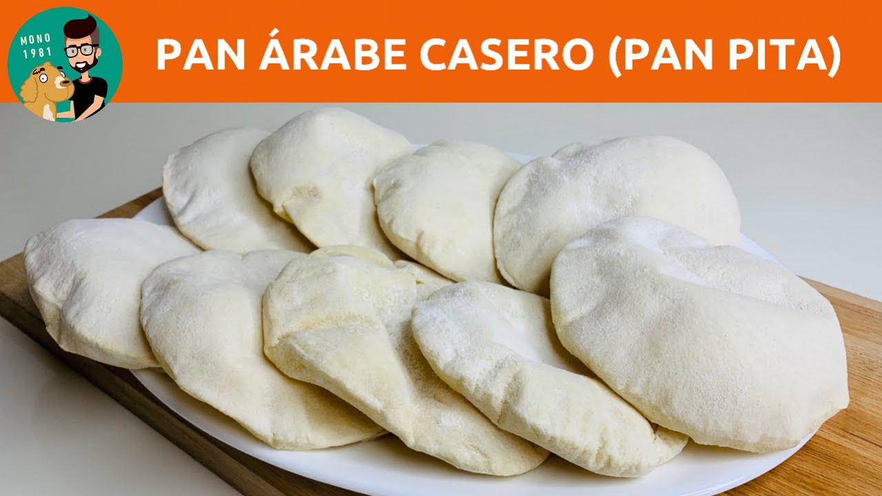 C&oacute;mo Hacer PAN &Aacute;RABE CASERO (Pan Pita)  / MONO 1981