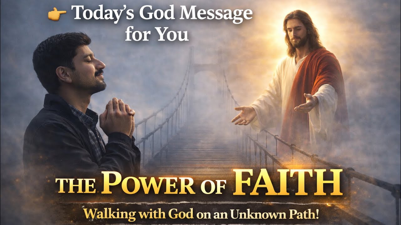 God Is Speaking To You Today | Walk by Faith Not by Sight