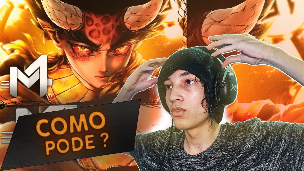 (O cr nn para) REACT Hantengu (Kimetsu no Yaiba) - Lua Superior Quatro | M4rkim