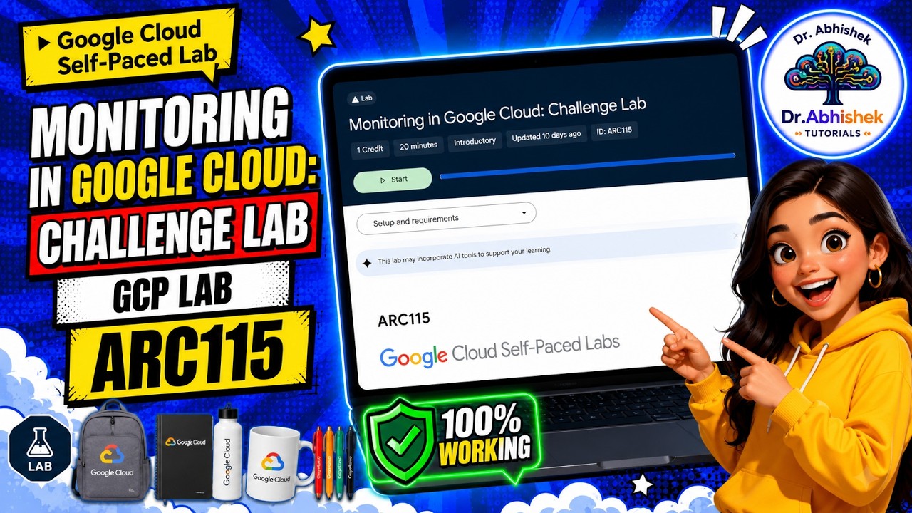 Мониторинг в Google Cloud: Лабораторная работа повышенной сложности #ARC115 #qwiklabsarcade2026