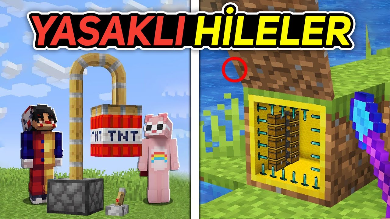 Minecraft'ın YASAKLI EFSANELERİNİ TEST ETTİM!