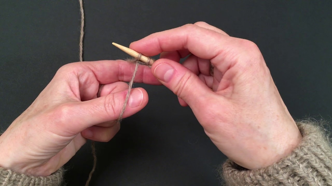 Italienischer Anschlag 1 re, 1 li mit Double Strick