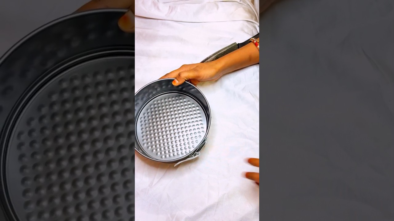 Carbon Steel Cake Mould/Non-Stick Bottom Cake#viral #flipkart#cakeshorts #ovenbaking#nonstick#shorts