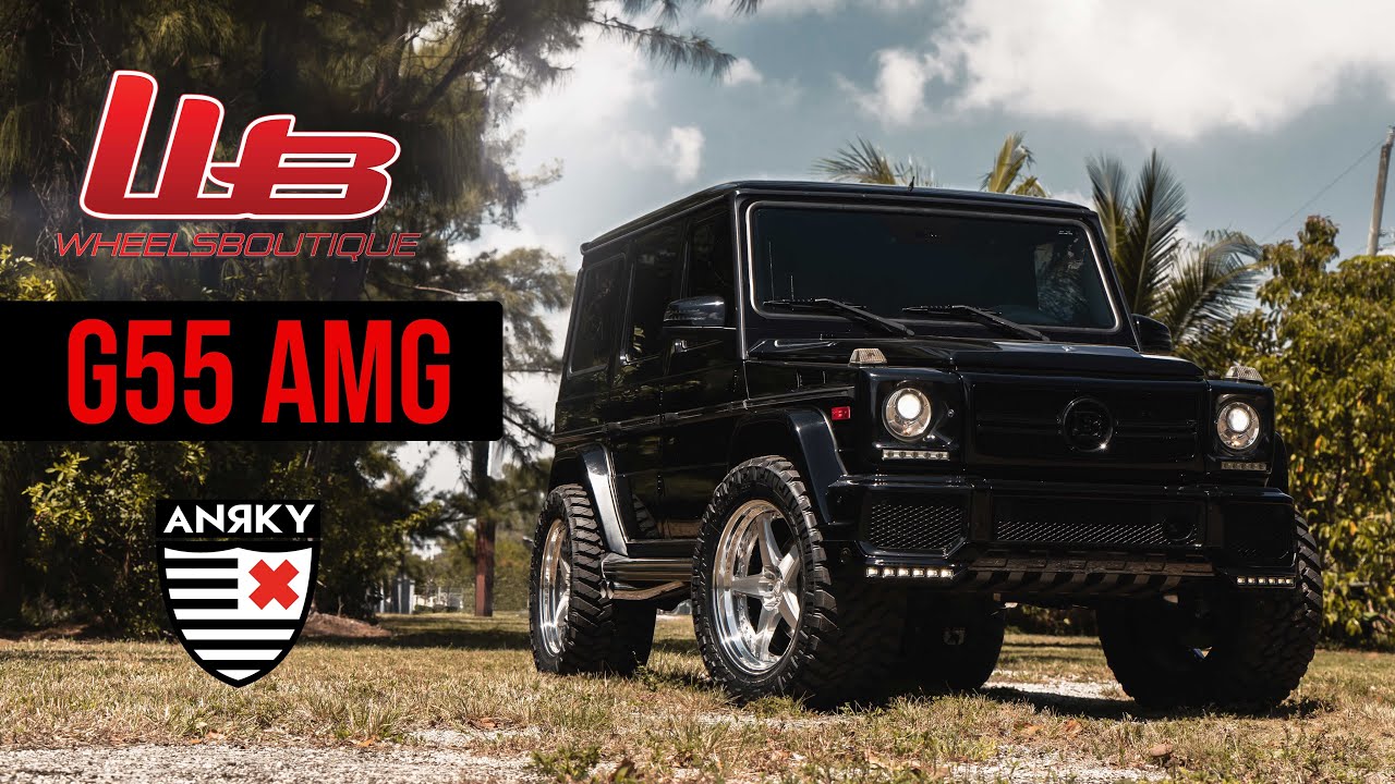 MERCEDES BENZ G WAGON GETS LIFTED AND ANRKY WHEELS. CHECK OUT OUR EBAY INVENTORY.