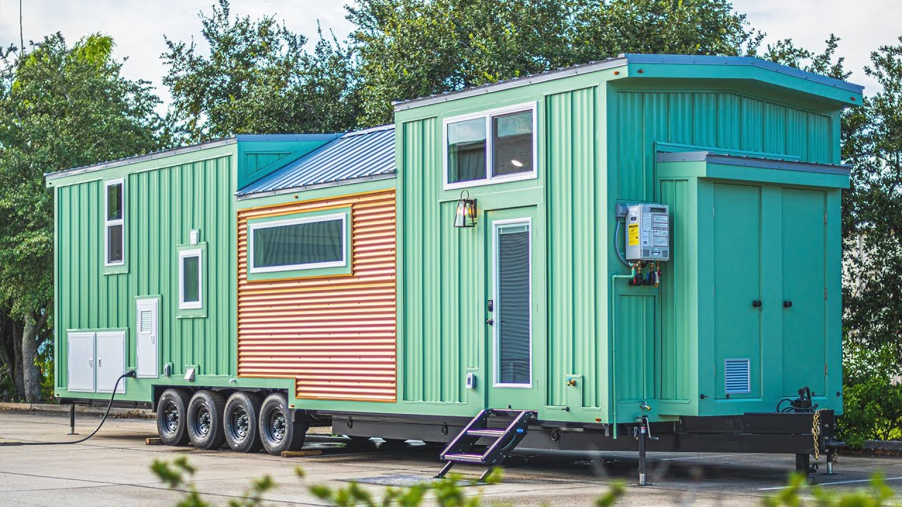 Absolutely Gorgeous Manwaring Tiny Home for Sale by Movable Roots