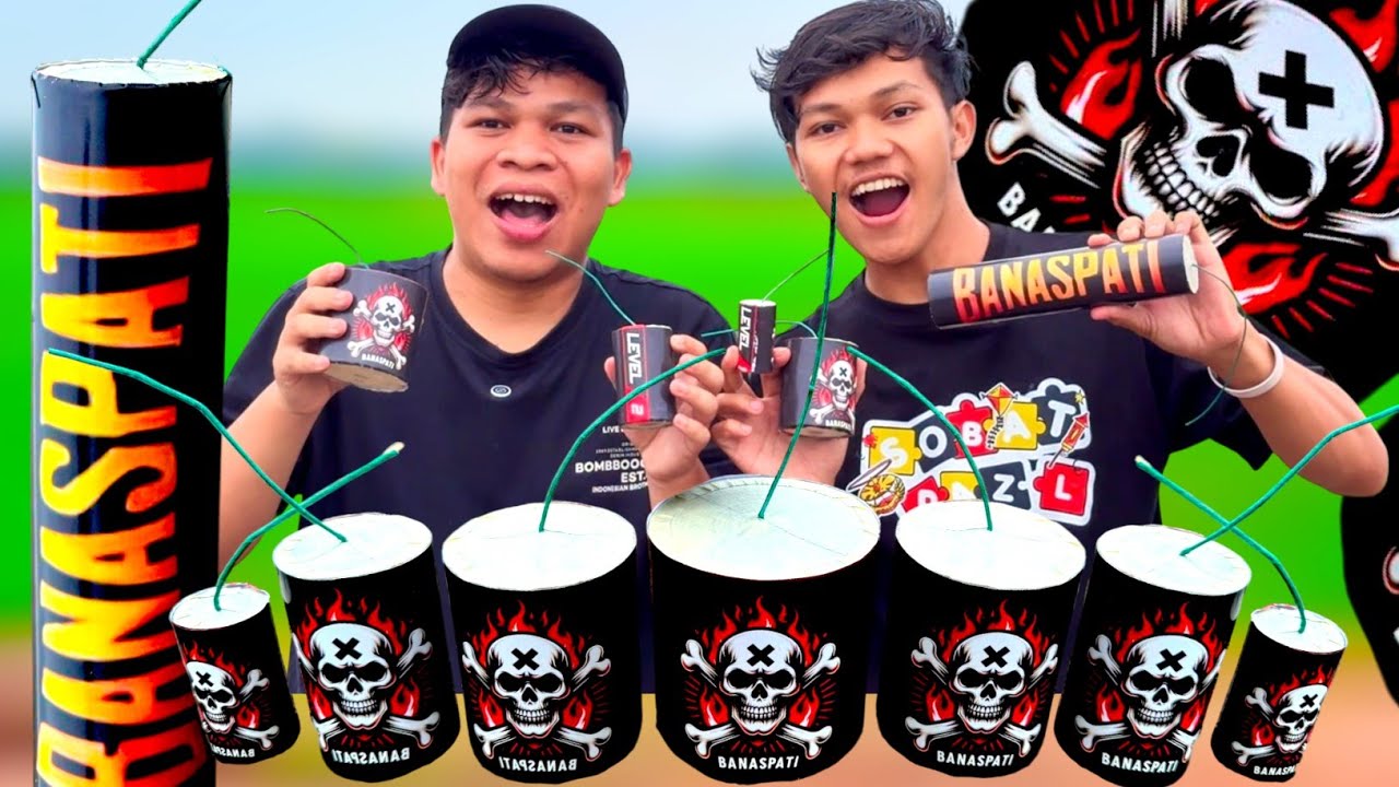 PERTAMA KALI MENYALAKAN MERCON KERTAS BERSAMA YOGA GEMBUL