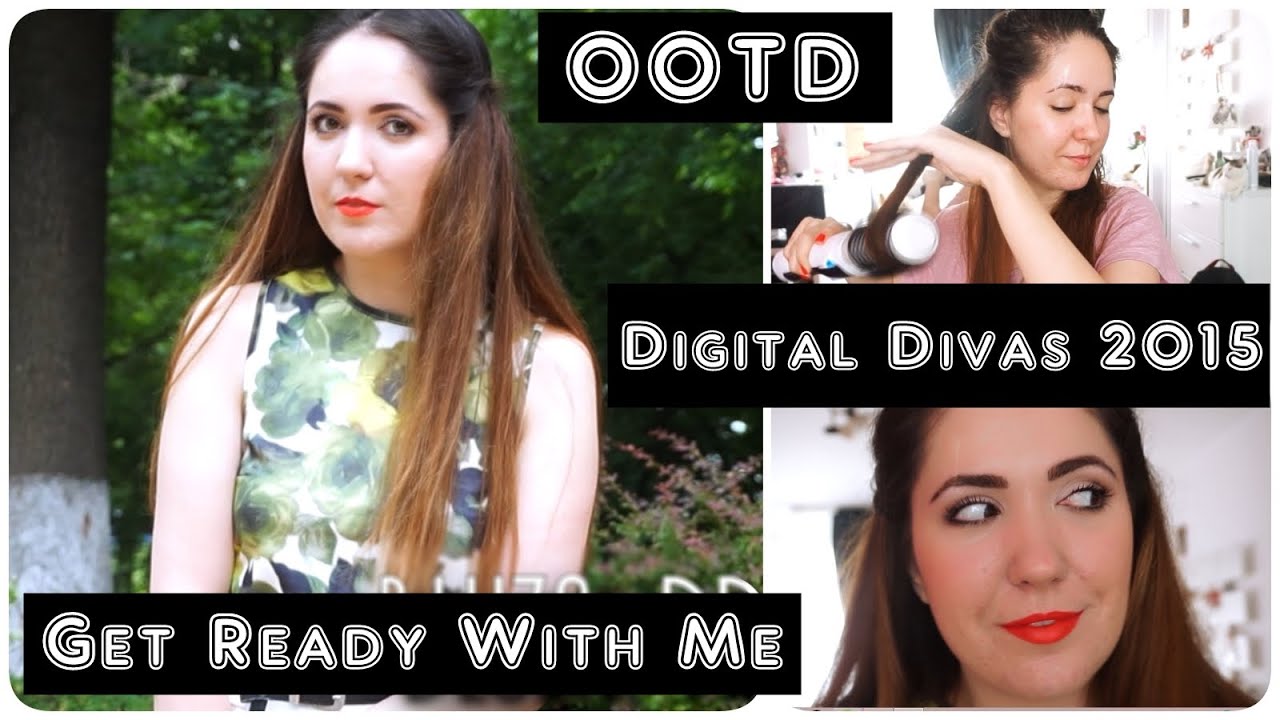 GRWM + OOTD @ Digital Divas 2015 | The Pretty Blossoms