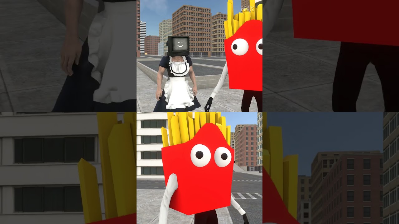 Cuando el hombre de la televisi&oacute;n quiere papas fritas #shorts