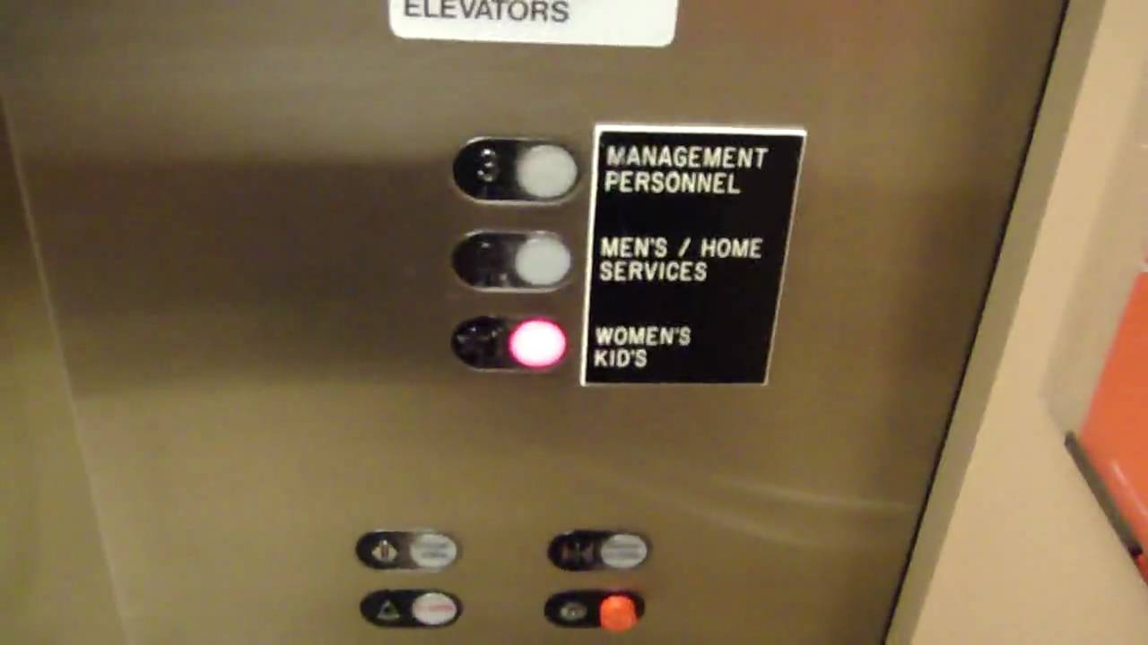 Schindler Hydraulic elevator @ JC Penney KOP Mall King of Prussia, PA