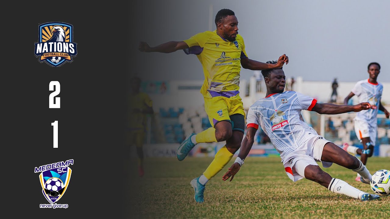 Highlights: Nations FC vs Medeama SC | 2-1 | #gpl