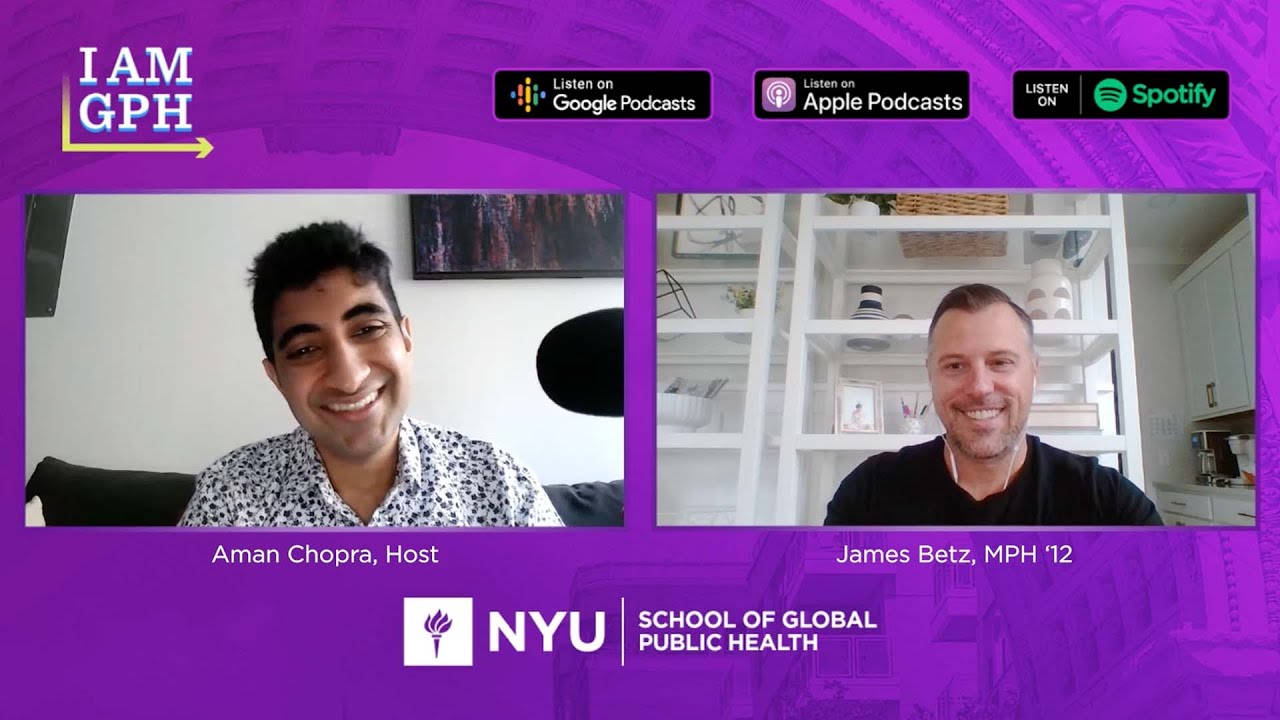 EP103 How to find your Public Health Path with James Betz, MPH ‘12