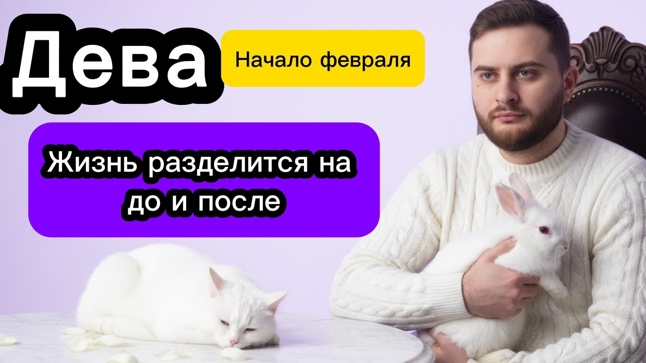 Дева - Начало февраля.  Таро. Жизнь разделится на до и после 