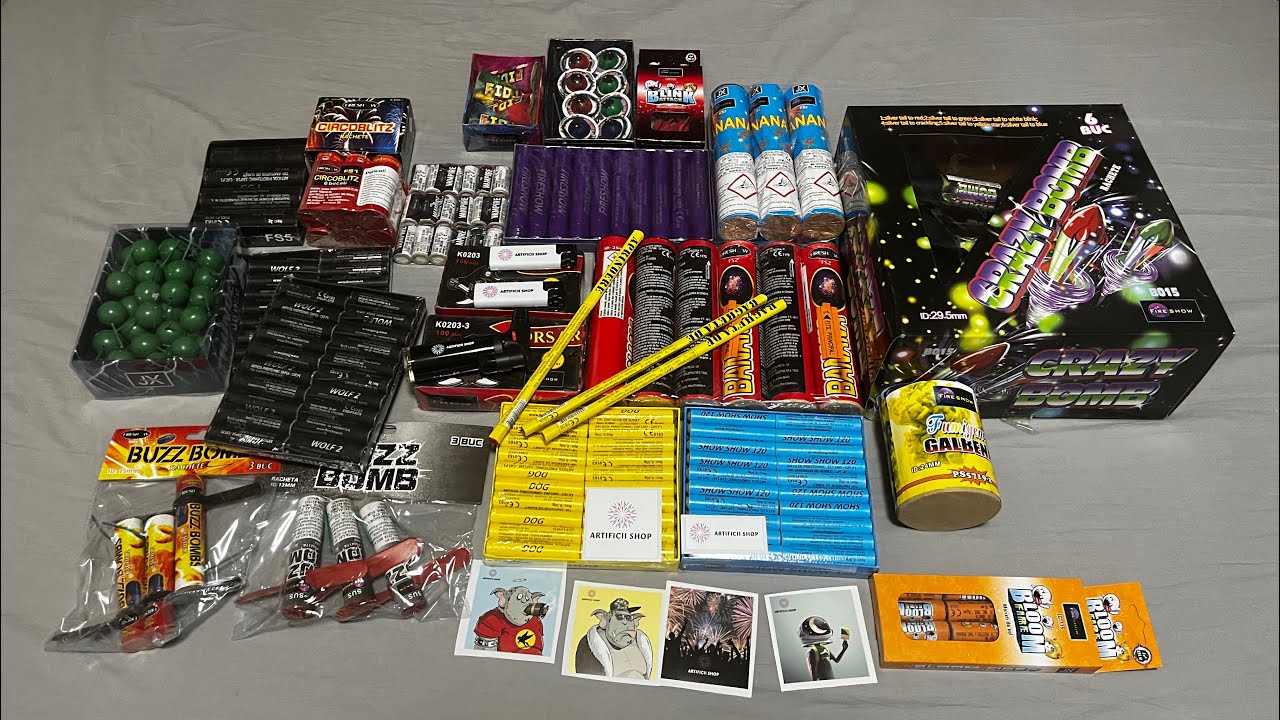 🧨ANUNȚ Giveaway + Unboxing Petarde & Artificii #5 (Artificii-shop.ro) 🧨