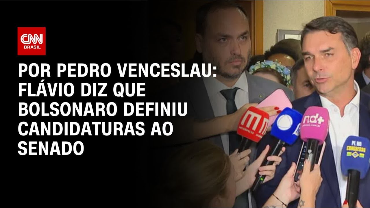 Análise: Flávio diz que Bolsonaro definiu chapas de SC e do DF para o Senado | CNN 360°