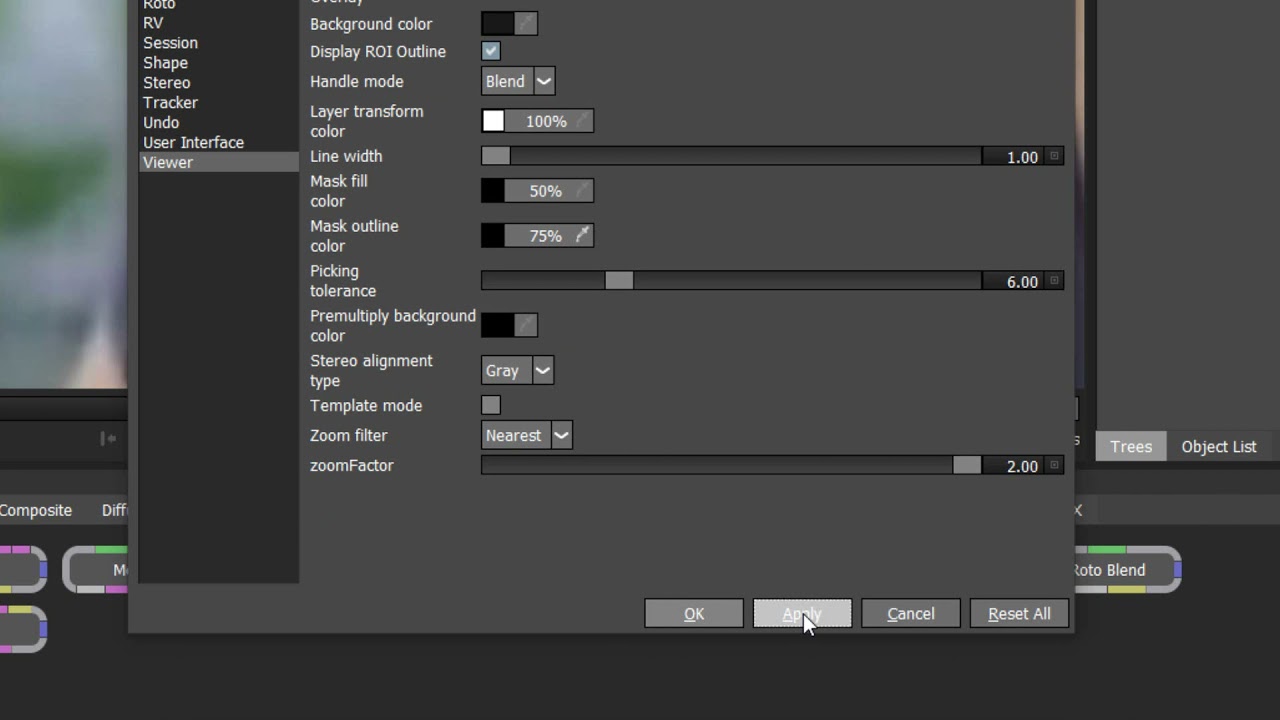 Some important silhouette settings before start doing roto HINDI