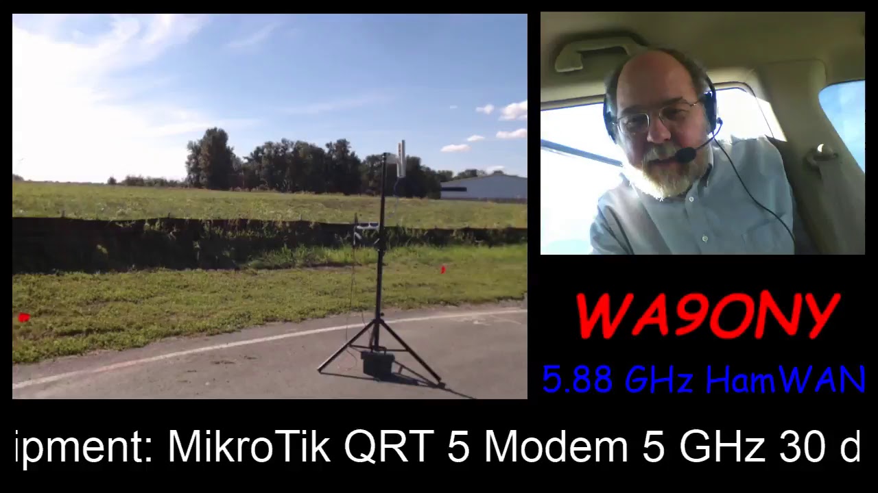 WA9ONY HamWAN Live Streaming Test 2
