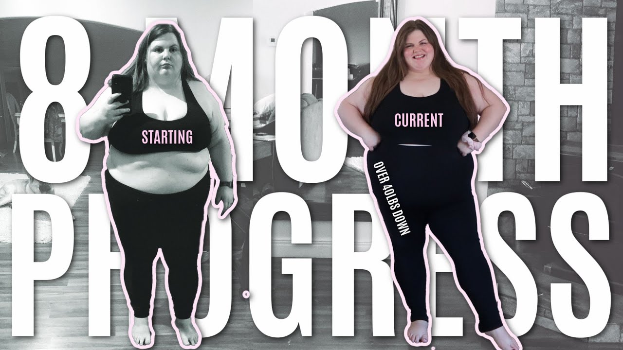 Weight Loss Journey: 8 Month UPDATE with Progress Photos and Measurements | WEIGH IN WEDNESDAY