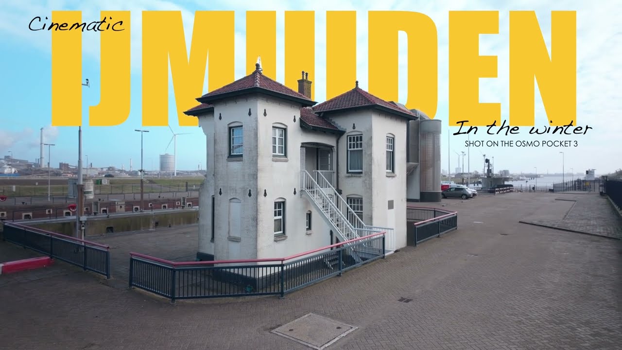 Cinematic Ijmuiden in the winter | shot on OSMO POCKET 3