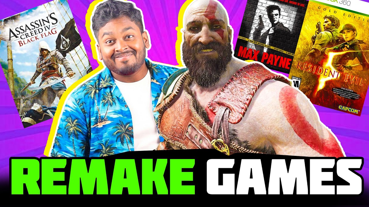 சிறந்த Upcoming REMAKE GAMES 😁🤗 God of war, Resident Evil, Etc., #mrkk #gaming #godofwar
