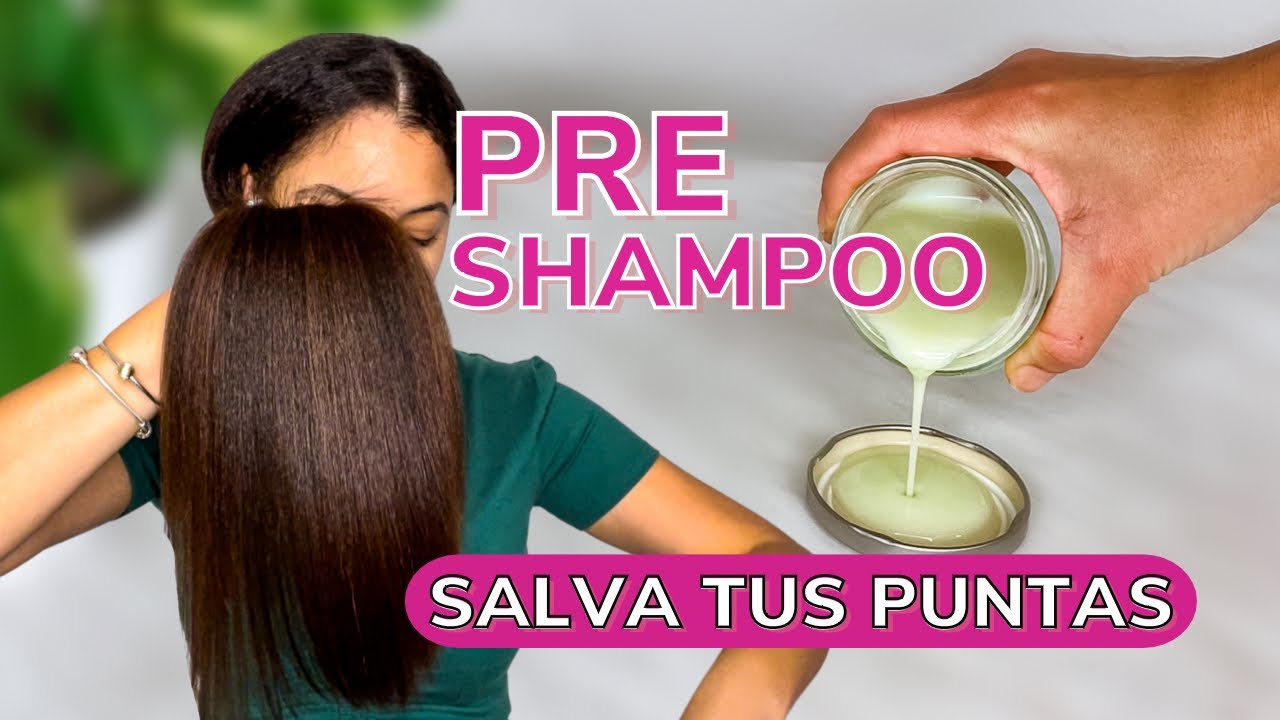 COMO QUITAR EL FRIZZ Y LA RESEQUEDAD DE LAS PUNTAS| Pre-shampoo