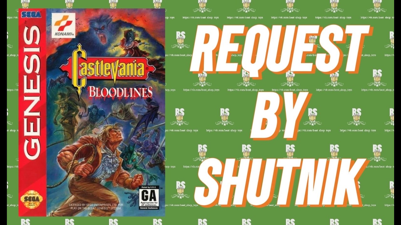 CASTLEVANIA - BLOODLINES / REQUEST BY SHUTNIK - СТРИМ 1271