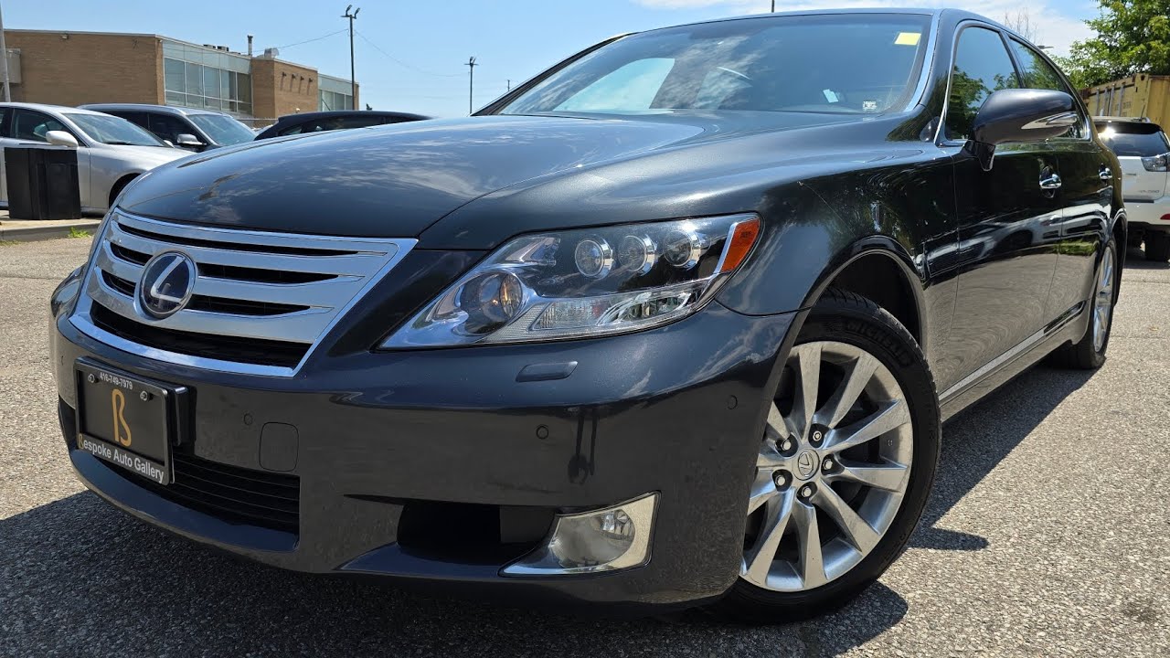 Classy Luxury: 2010 Lexus LS600HL Executive Walkaround | Japan's Land Yacht!