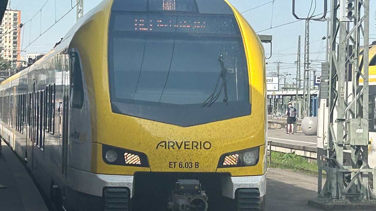 [Arverio Bwegt] (EX-Go Ahead Bwegt)(EX-IRE1) Ansagen RE1 „Enz-Express“ Stuttgart Hbf - Karlsruhe Hbf
