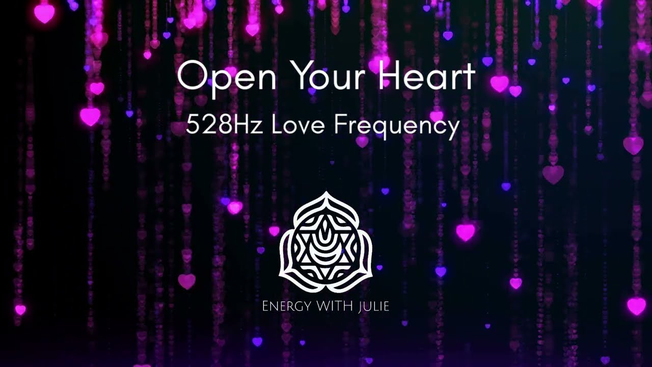 Open Your Heart 💜 528Hz Love Frequency | Heart Activation with Crystal Singing Bowls (22:22)