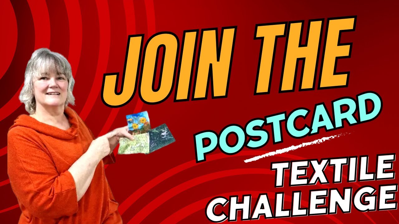 Join Our Exciting Postcard Challenge: Stitching Stories in Textiles!