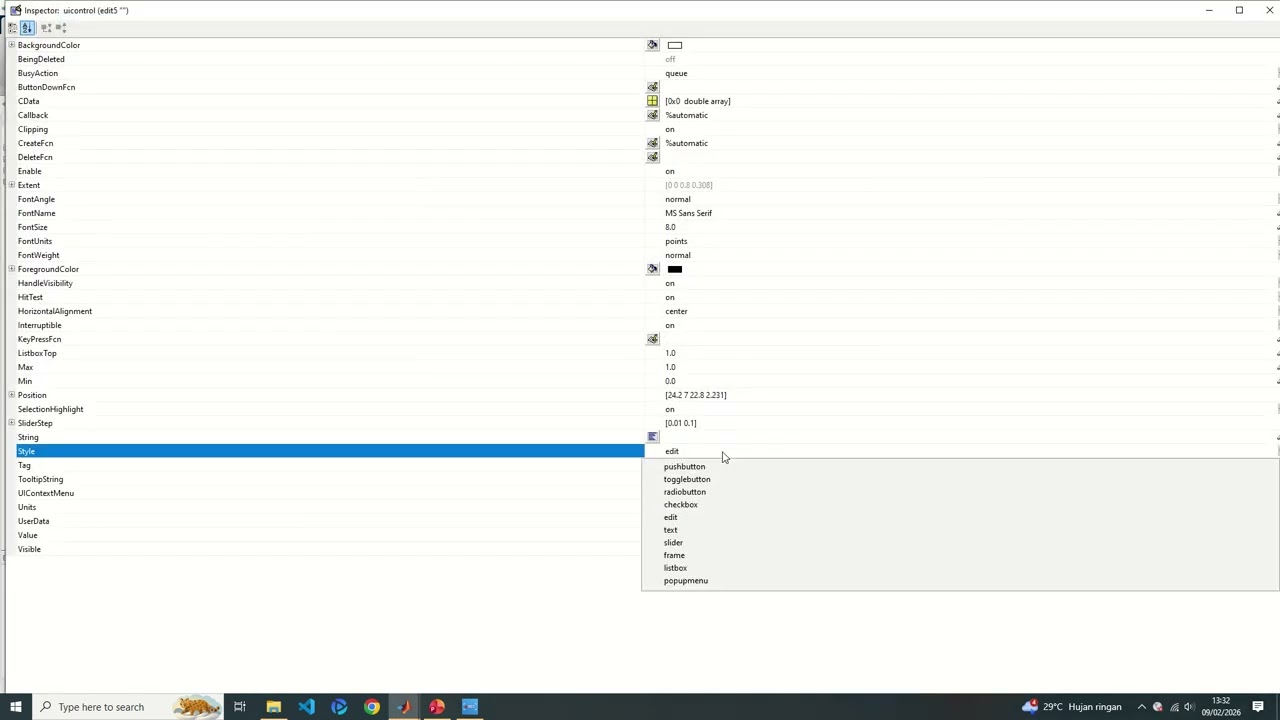 Membuat Kalkulator Fisika GLBB Dengan Menggunakan Matlab dan Guide