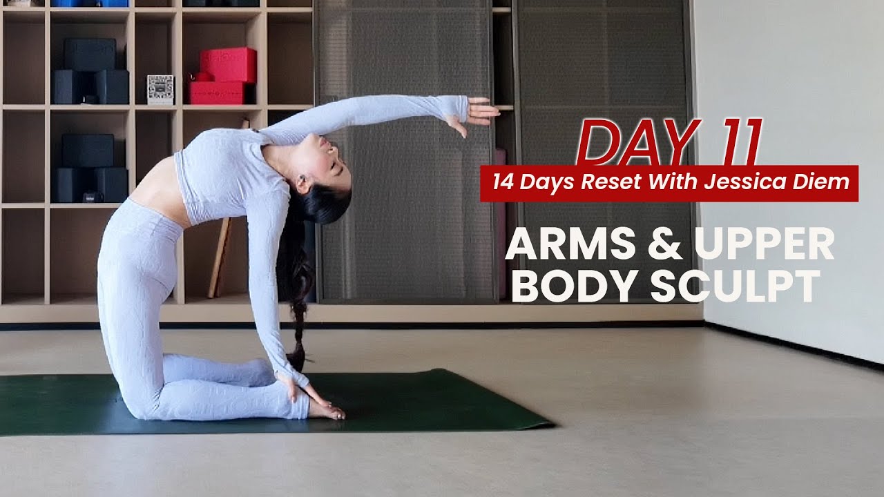14-дневная перезагрузка с JESSICADIEM | 11-й день | Формирование рук и верхней части тела